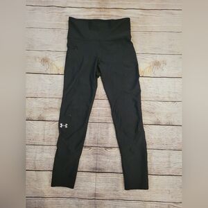 Under Armour Jet Black High-Waisted Leggings